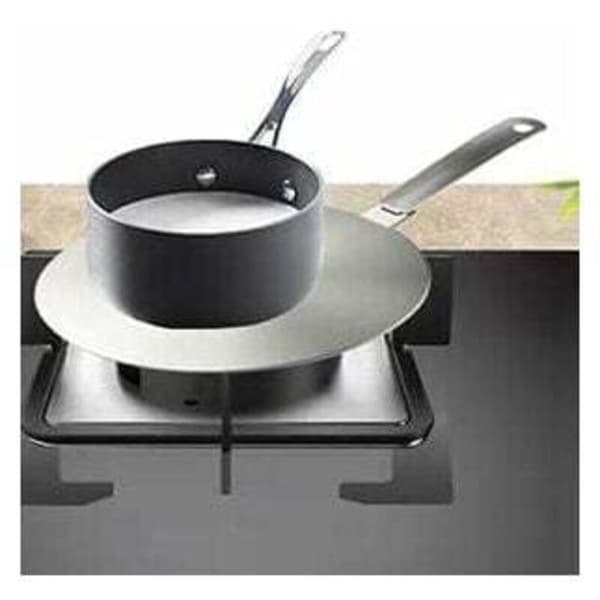 Induction Adapter, Converter Disc for Induction Hob, Heat Diffuser Plate with Separable Handle and Base 20cm