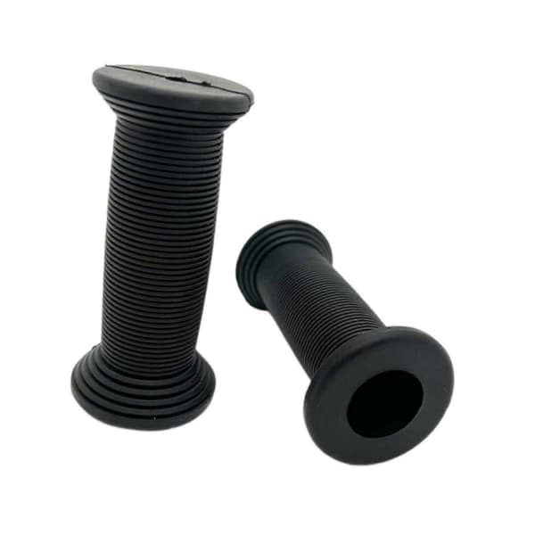 2x Kids Bike Grips Easy to Install Replacement Covers Bicycle Handlebar Grips Black