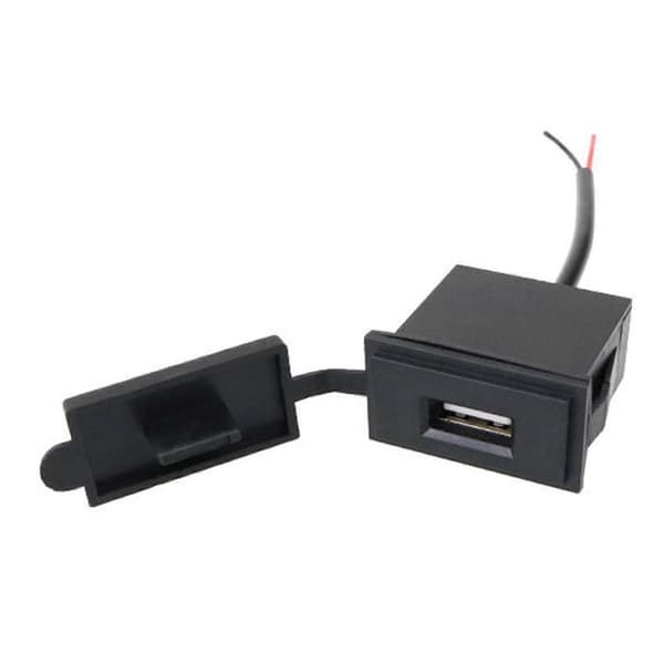 USB Billader 12-24V 2.4A Adapter Socket Strømadapter Bryter For Cruiseskip