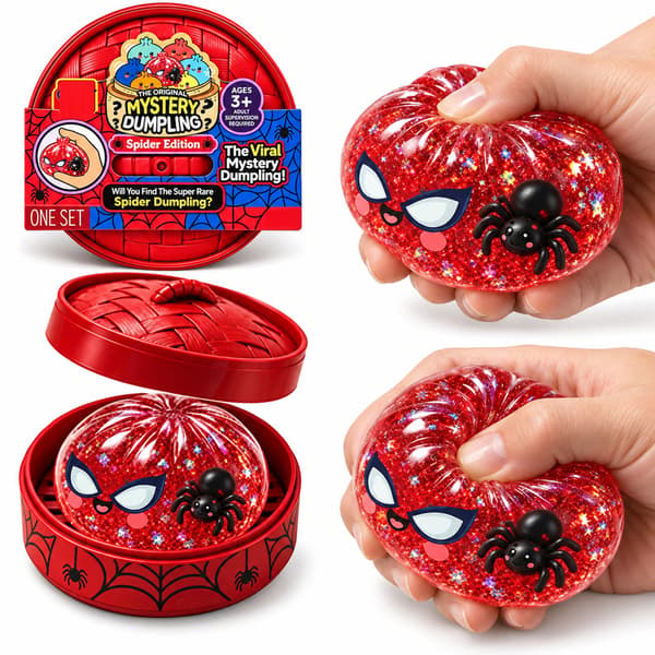 Squishies Dumplings Stressavlastende Klemleker/Mysterium (#00)