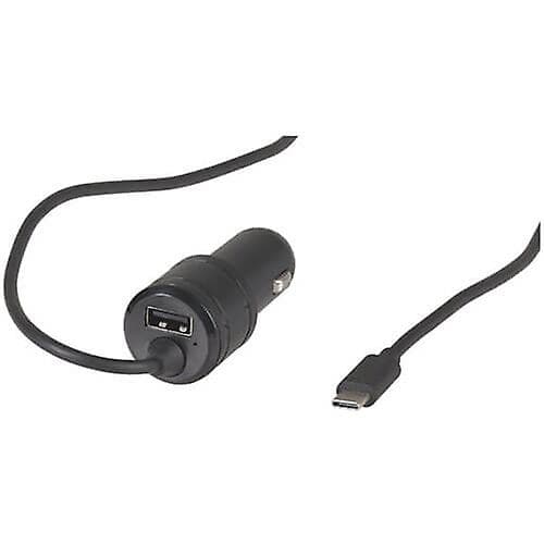 Højeffekts 5,4 A bærbar USB Type-C biloplader til hurtig opladning