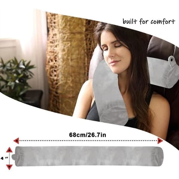 Rejsepude - Uspecificeret - Cervikal Model - Memory Skum - Foldbar - Komfortabel