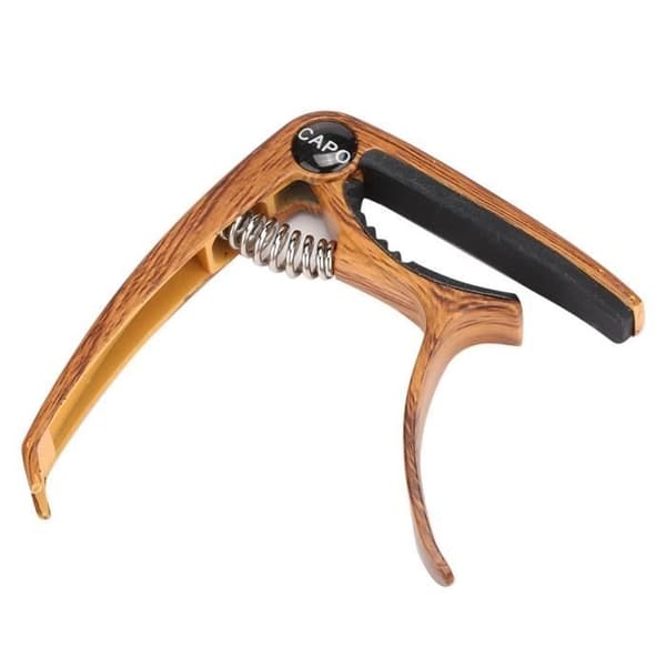 ZJCHAO Gitarr Capo + 5 Plektrum + Plektrumhållare för 6/12 Strängad Elgitarr, Bas, Ukulele, Banjo, Mandolin