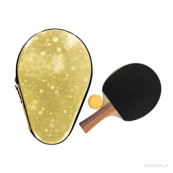 Racketveske - Bærbart tilbehør - Stor beholder - Gul