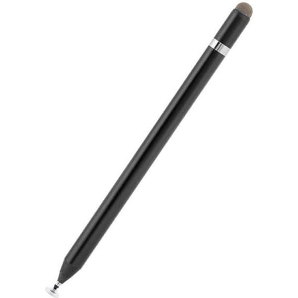 (Sort) BEL Kapacitiv Stylus - til iPhone, iPad, tablet, iPod - sort aluminium Black