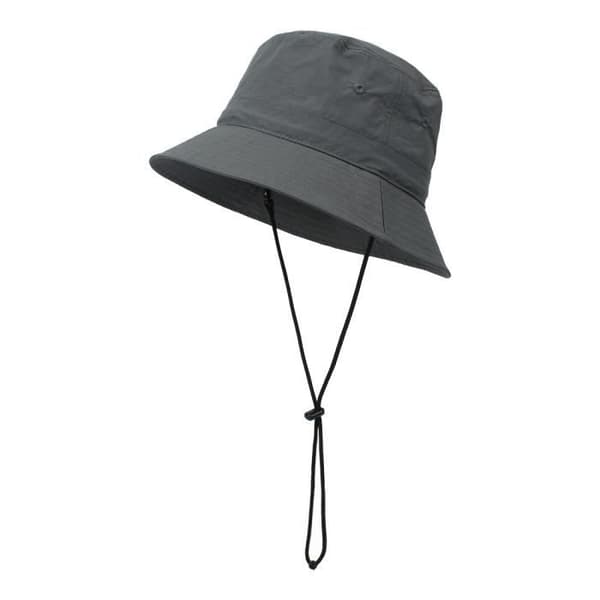 (Mörkgrå) Damfiskarhatt - Märke - Mörkgrå - UV-skydd - Vikbar - Andningsbar Dark Grey L