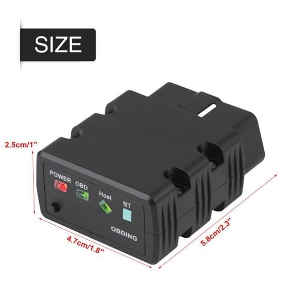 EBTOOLS diagnostisk scanner KONNWEI KW902 OBDII diagnostisk scanner Bluetooth 3.0