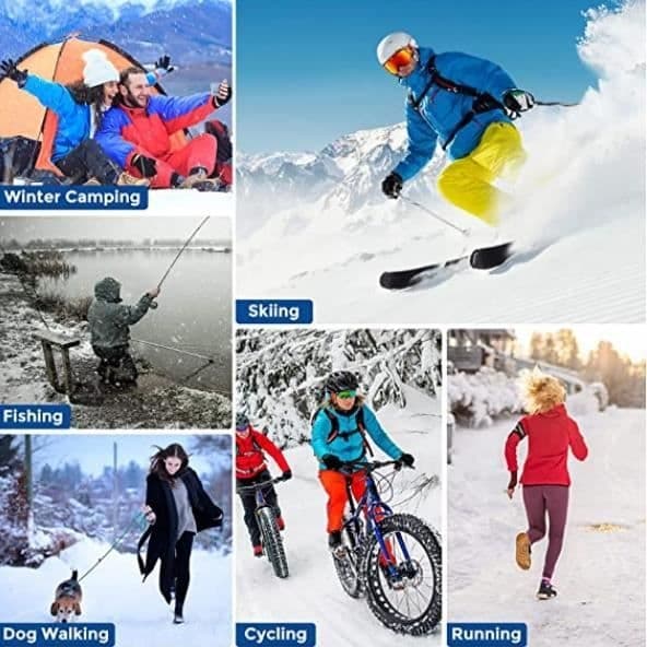 Balaclava - Ospecificerad - Vinter - Unisex - Vit - Vindtät