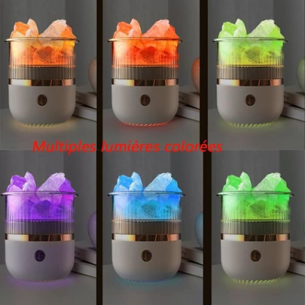 (Hvid) Aroma Diffuser Æterisk Olie Diffuser Sten Aromaterapi Luftfugter (hvid) White