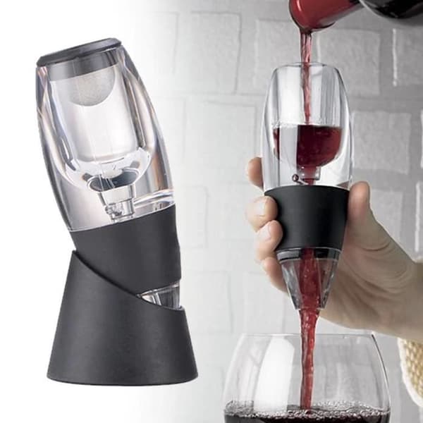 Vinlufter - Vinlufter - Model med stativ - Akryl - Moderne design - 3 dele