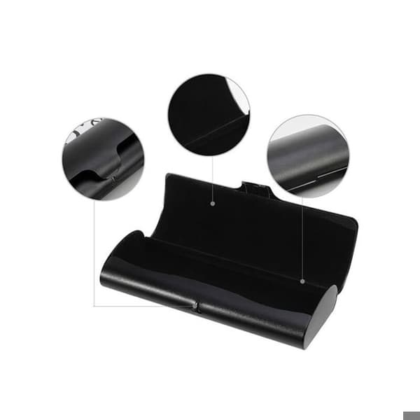 Brilleetui - Aluminium - Grå - Stift - Letvægt - Elegant design