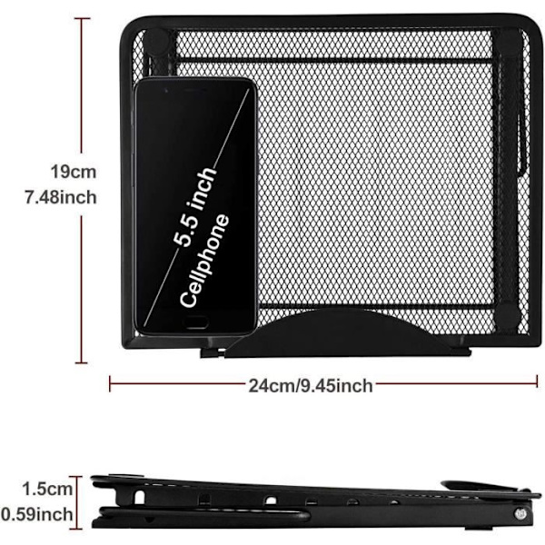 Laptopstativ til MacBook Air Pro, PC, iPad, Notebook, Tablet (11-15 tommer)