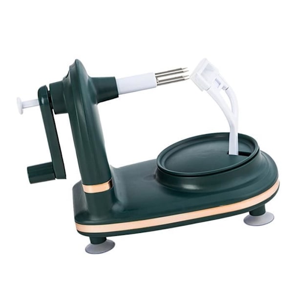 (Mørkegrønn) Epleskreller - MINIFINKER - Rustfritt stål - Mørkegrønn - Moderne design - Multifunksjonell Dark green