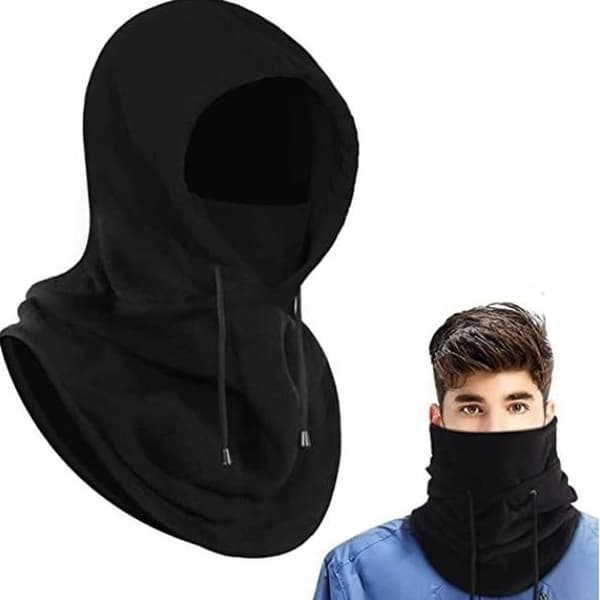 Balaclava - Uspecificeret - Vinter - Unisex - Hvid - Vindtæt