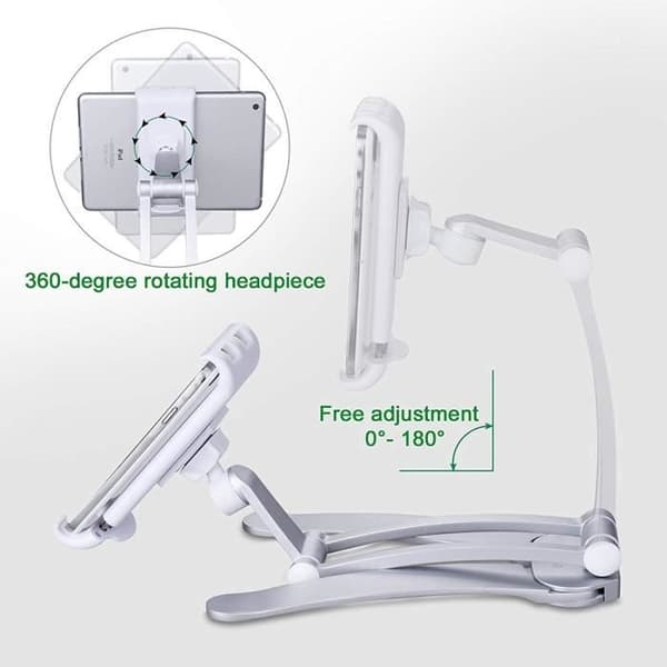 (Silver) Justerbart väggfäste för iPad-surfplatta - Varumärke - Modell - 4-10,5 delar - Silver money