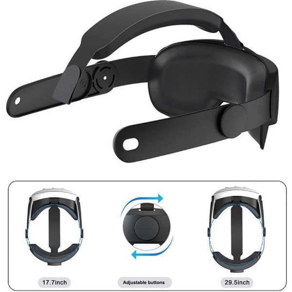 VR Smart Briller Tilbehør kompatibelt med Oculus/Meta Quest 3 - Sort - RAPANDA