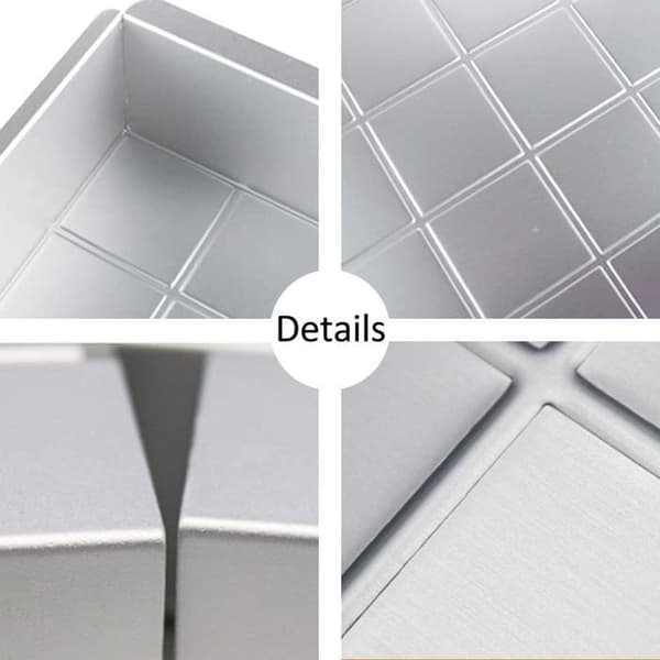 Aluminiums bakeform, nummerformet bakeform, flott for bursdager, bryllup, osv.