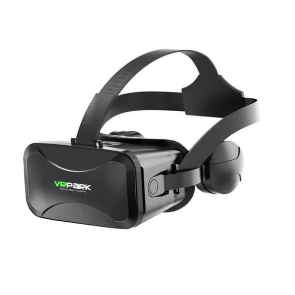 VRPARK VR Virtual Reality Glasögon med 3D-kontroller VR-headset för iPhone Android Smartphones 4,5-6,7 tum