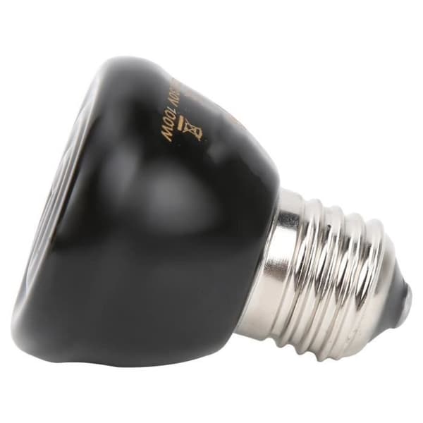 Sonew Varme Lampe til Dyr E27 Sort Keramisk Varme Lampe til Kæledyr Sikker og Lysfri
