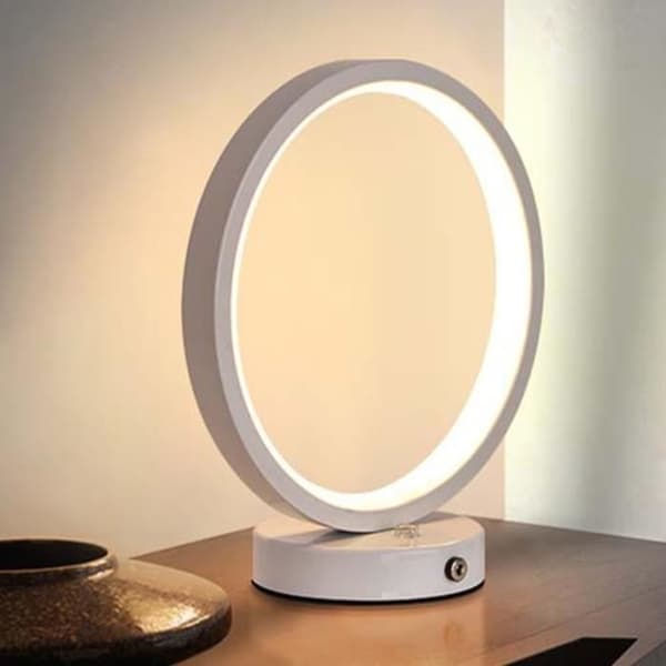 (Hvid) LED sengelampe - MOTHINESSTO - Moderne - Touch belysning - Hvid - ABS White