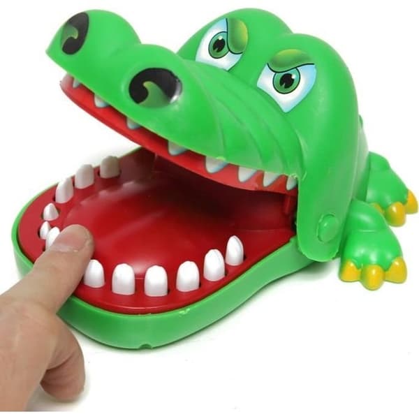 Krokodil tandläkarspel