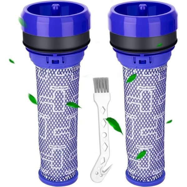 2-pack Förfilter för Dyson Dammsugare DC33 DC37 DC39 DC28C DC53, 92341301(DC39)