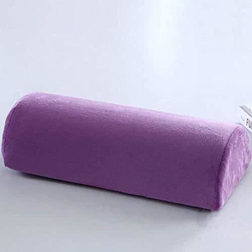 Halvmåne Memory Foam Kudde, Halvrund Stödkudde, Halvmåne Kudde för Kontor, Resor, Knän, Ben