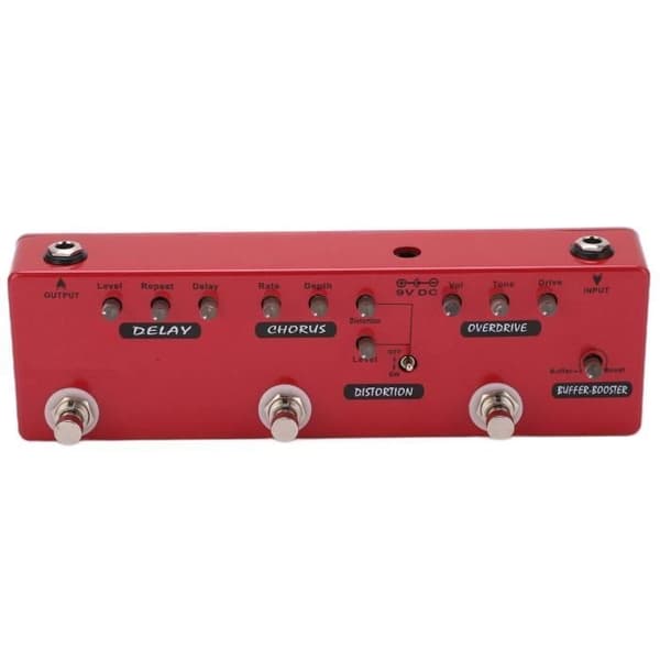 SONEW DC-5 Multi-Effects Kitarapedaali - Delay, Chorus, Distortion, Overspeed, Booster, Buffer