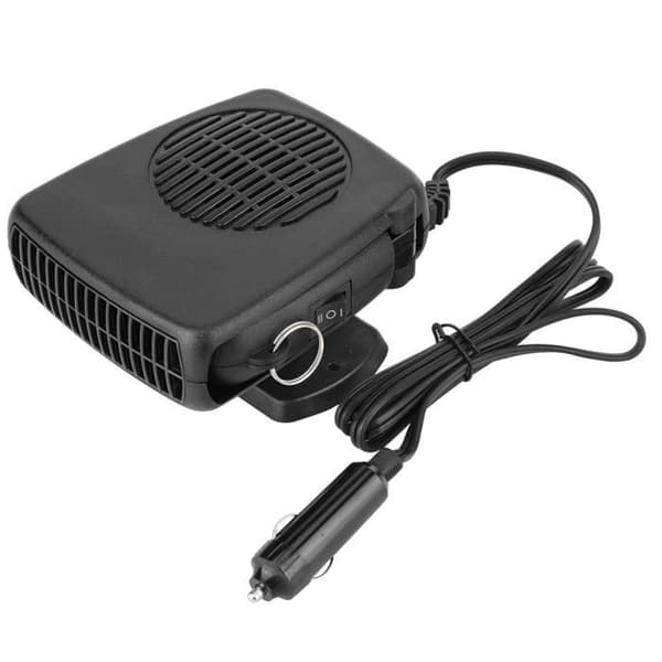 12V Bilvarmevifte Defroster + Varmeapparat