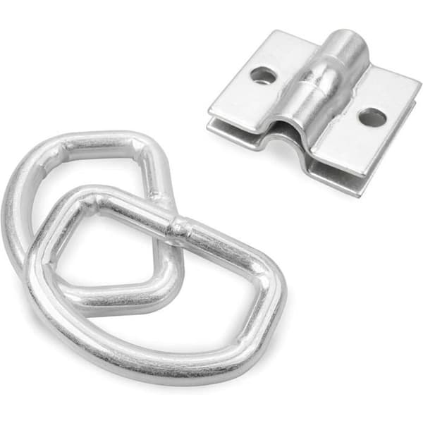 4-pack D-ring fästöglor för släpvagn, båt, lastbil, skåpbil PZCC