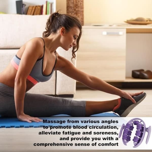 Massage roller - Uspecificeret - 360° - Ergonomisk - Anti-cellulite - Til ben og lår
