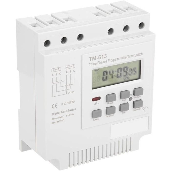 Programmerbar Timer - 380V TM-163, Trefas Motor Timer Switch 350V-420V AC