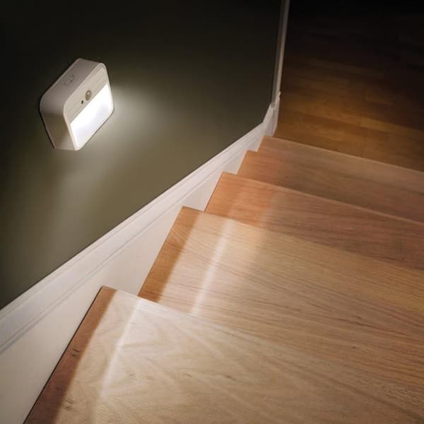 (Hvid) 4000K 4 LED'er Rækkevidde 3-4m 4 stk. white