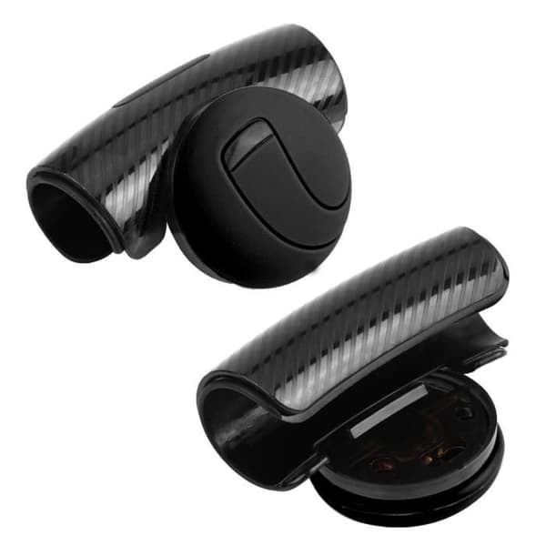 (Sort) Bilratknop - SALUTUYA - Universal - Sort - Metallegering Black
