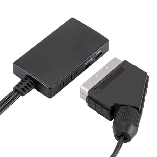 SURENHAP SCART til HDMI HD Output Adapter med Kabel