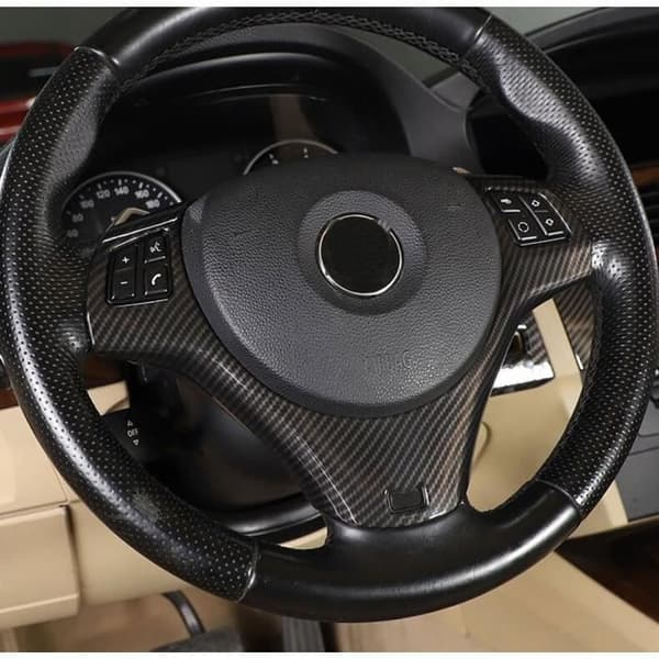 Kulfiber Bil Trim Dekorationsdæksel, Støbe Sticker til BMW 1 3 Serie E87 E90 E92 E93