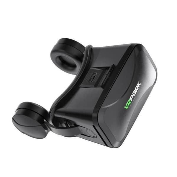VRPARK VR Virtual Reality Glasögon med 3D-kontroller VR-headset för iPhone Android Smartphones 4,5-6,7 tum