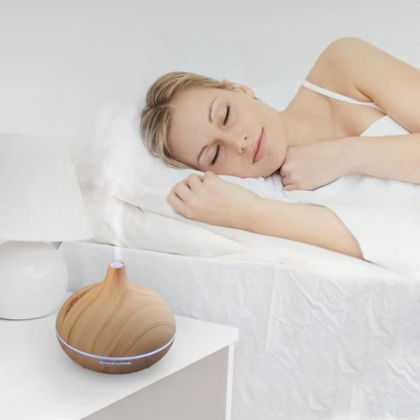 300 ml Aromaterapi Diffuser for Eteriske Oljer - Bærbar Ultralyd Luftfukter, Kjølig Tåke Aroma Diffuser - Duftspreder -...