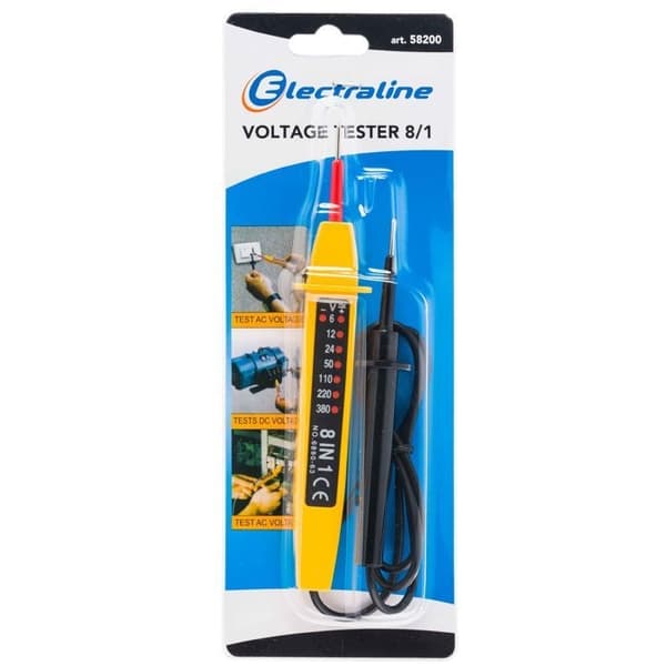 8-i-1 Strömtestare 6-400V