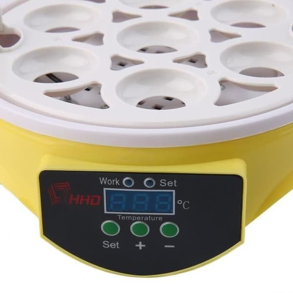 7-Egg Inkubator, Digital Klekkeinkubator, Mini Kylling- og Andeegg Inkubator, Eggklekker