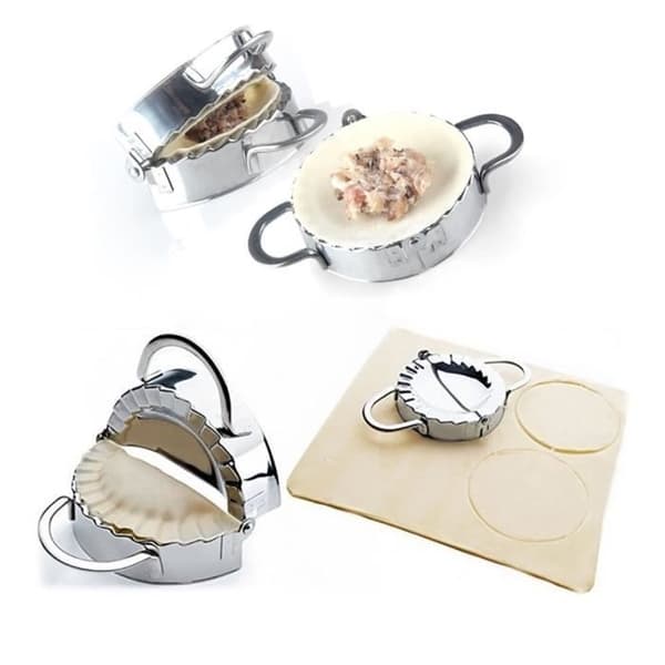 Ravioliform - Ej specificerad - Set om 2 - Rostfritt stål - Stor och liten - Modern stil