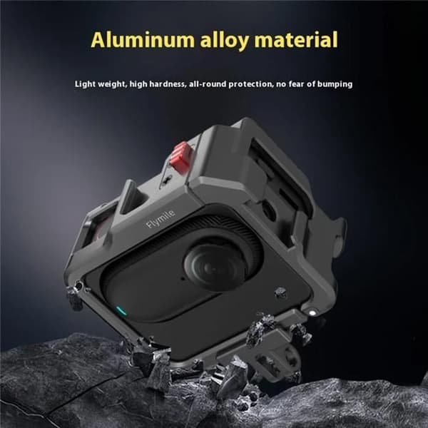 För Insta360 Go 3 / GO 3S Aluminiumlegering Bur Skyddstillbehör