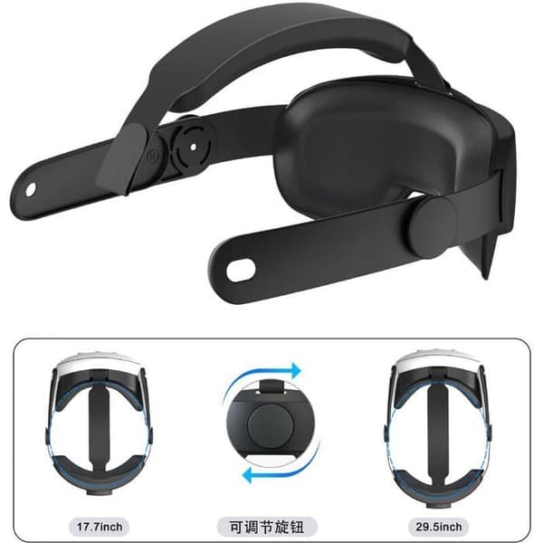 VR Smartbriller Tilbehør kompatibelt med Oculus/Meta Quest 3 - Svart - RAPANDA
