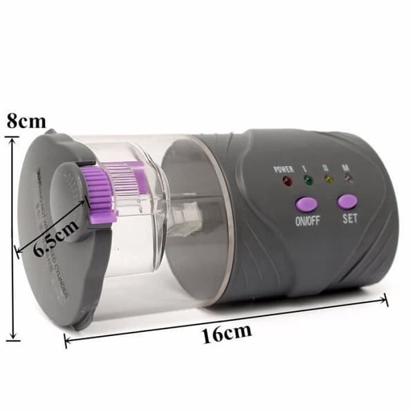 Automatisk fiskefoderdispenser akvariefodringsautomat