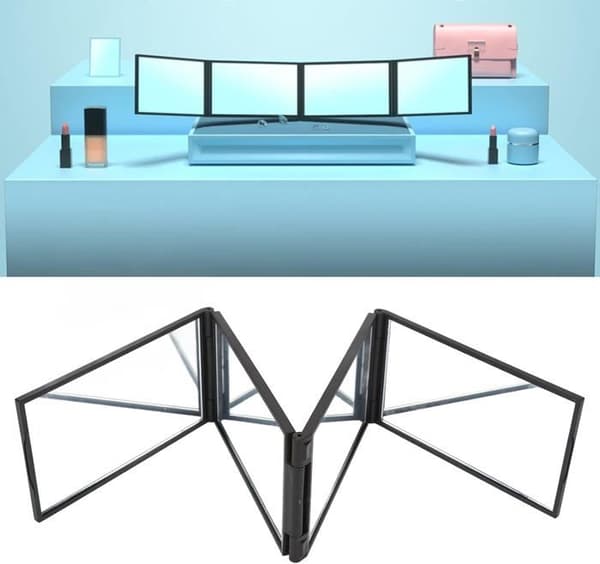 Spejl - Uspecificeret - 4-vejs - 360 grader - Kompakt - Moderne design