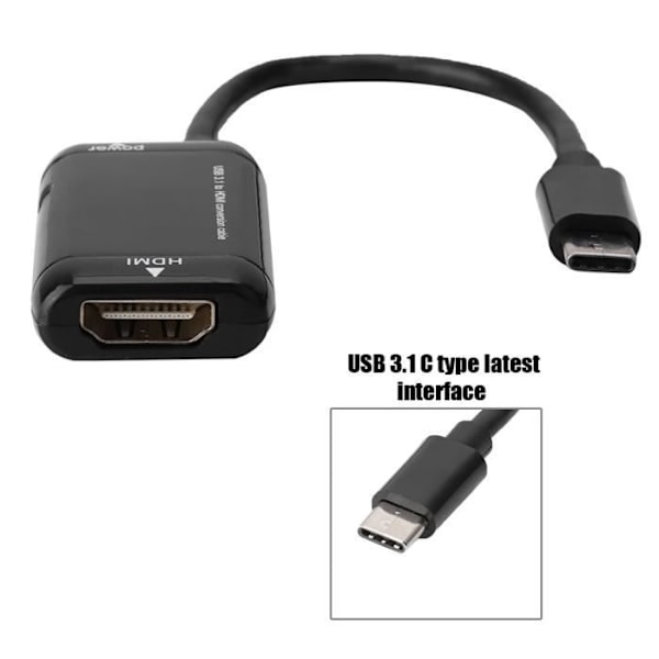 USB 3.1 Type-C til HDMI Adapterkabel - BOH
