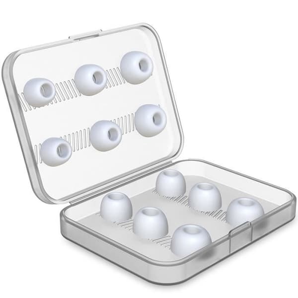Premium Memory Silikon Ørepropper kompatible med AirPods PRO Erstatning ørestøtte med memory foam