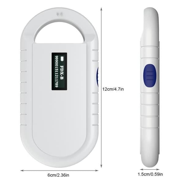 BOH RFID Pet Scanner/Dyrechip ID Læser