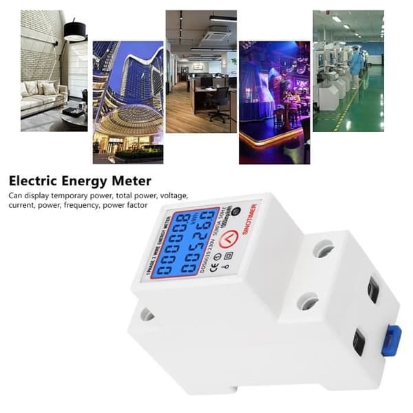 Elektricitetsmåler - HEN - DDS6619-526L-2 - Enkeltfaset - Digital tildeling - Multifunktionel