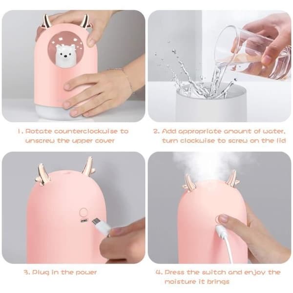 Mini ilmankostutin 300 ml